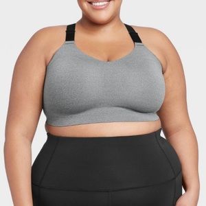 NWT! All in motion high support bonded sports bra - 1X, 38DD/38DDD/40D/40DD/42C